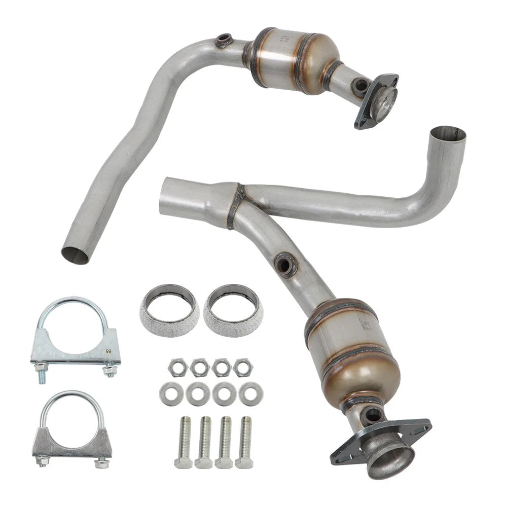 Y Pipe Catalytic Converter for Dodge Dakota (2004–2010) Stainless Steel