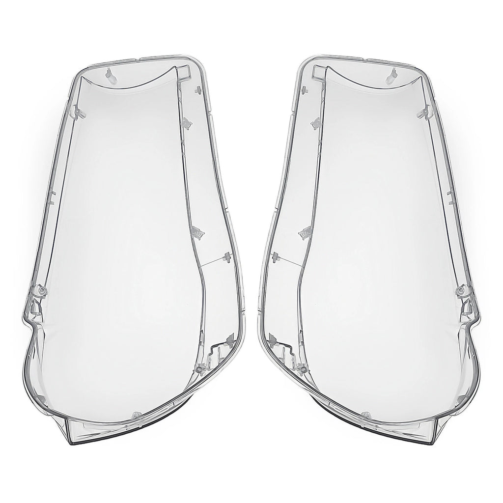 Front Headlamp Lens Covers Pair for BMW X5 F15 X6 F16 (2014–2018)