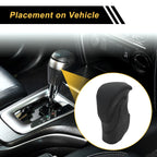 1 Pc Gear Shift Knob Cover for Honda Accord (2013–2017) Black Faux Leather