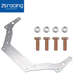 Silver Transmission Adapter Plate for Chevy TH350 TH400