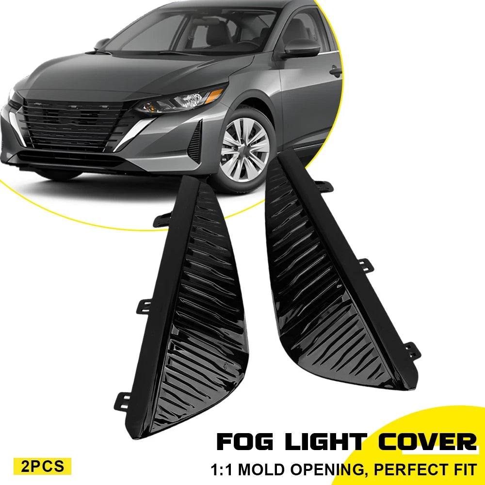 Front Bumper Lower Fog Light Trim Garnish for Nissan Sentra (2024–2025)