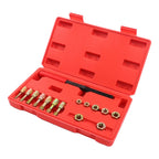 15PCS Thread Chaser Set for Metric Threads (M6, M8, M10, M12)