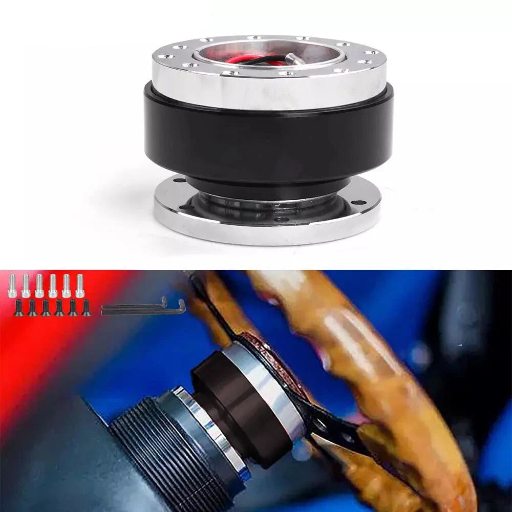Quick Release Steering Wheel Hub Adapter for Universal Vehicles (2010–2023)