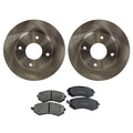 Front Brake Disc Rotors and Pads Kit for Nissan 240SX (1996)