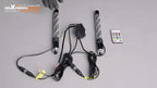 2X LED Spiral Whip Lights Antenna RGB Chasing for UTV ATV (YYYY–YYYY)