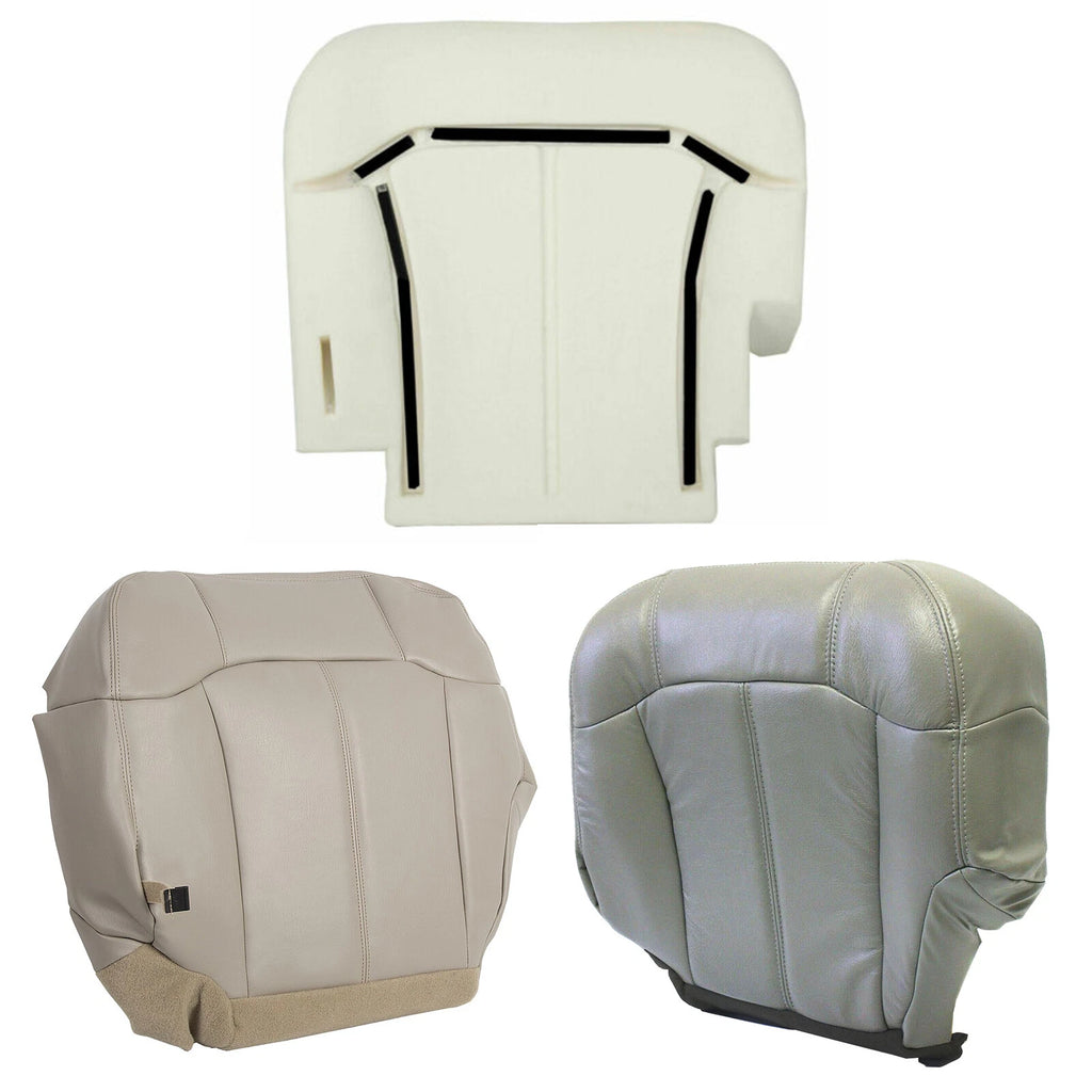 Driver Bottom Seat Cover Foam Cushion for Chevy Tahoe Suburban (1999–2002)