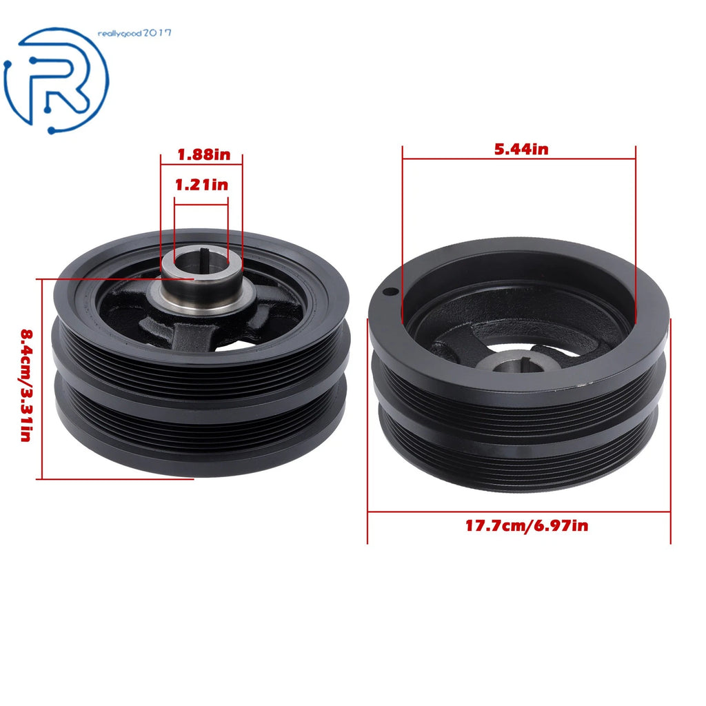 Harmonic Balancer for Ford F-150 Mustang (2011–2014) V8 5.0L 594-400