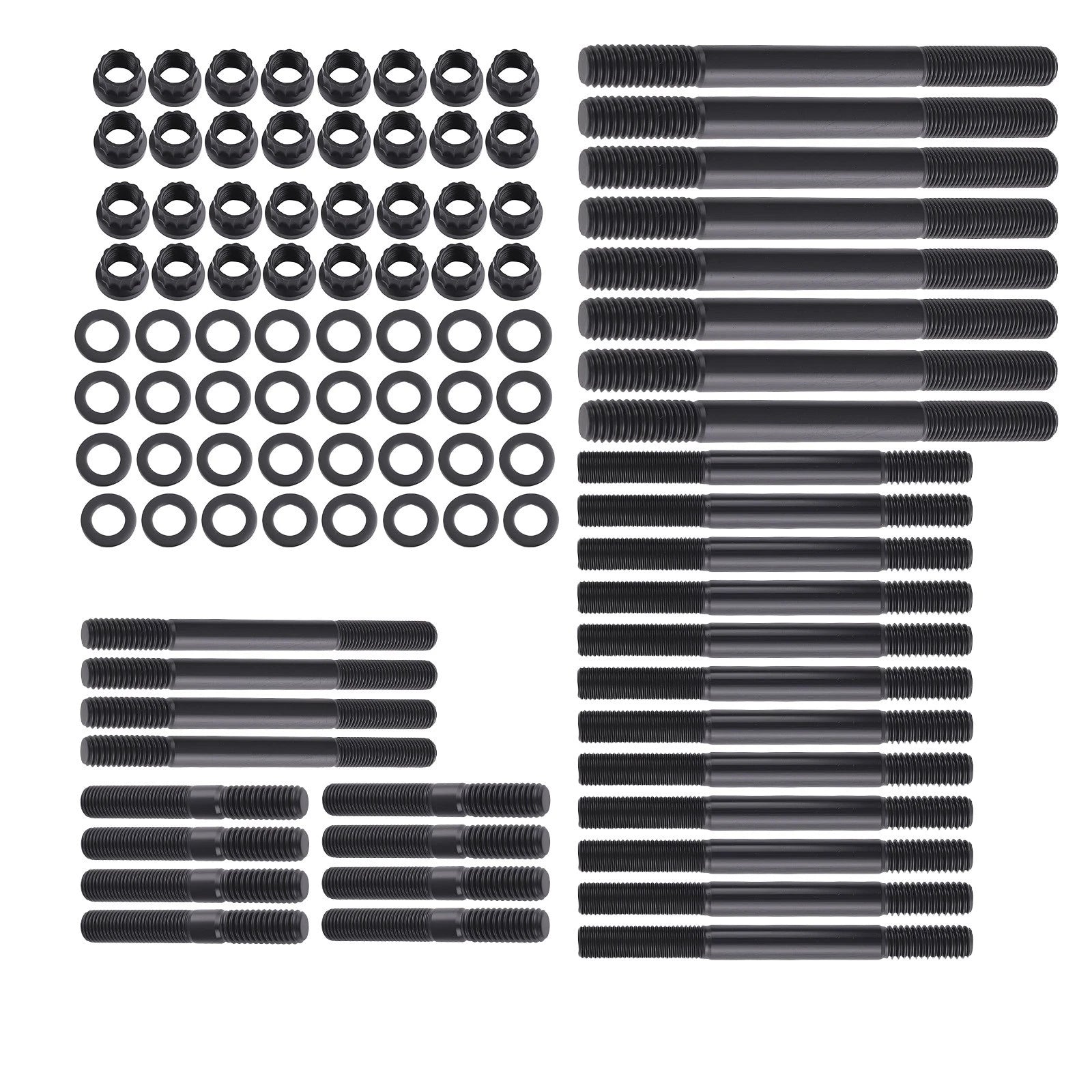 12-Point Cylinder Head Hardware Kit for Chevy Big Block (PCE279.1005, 135-4001)