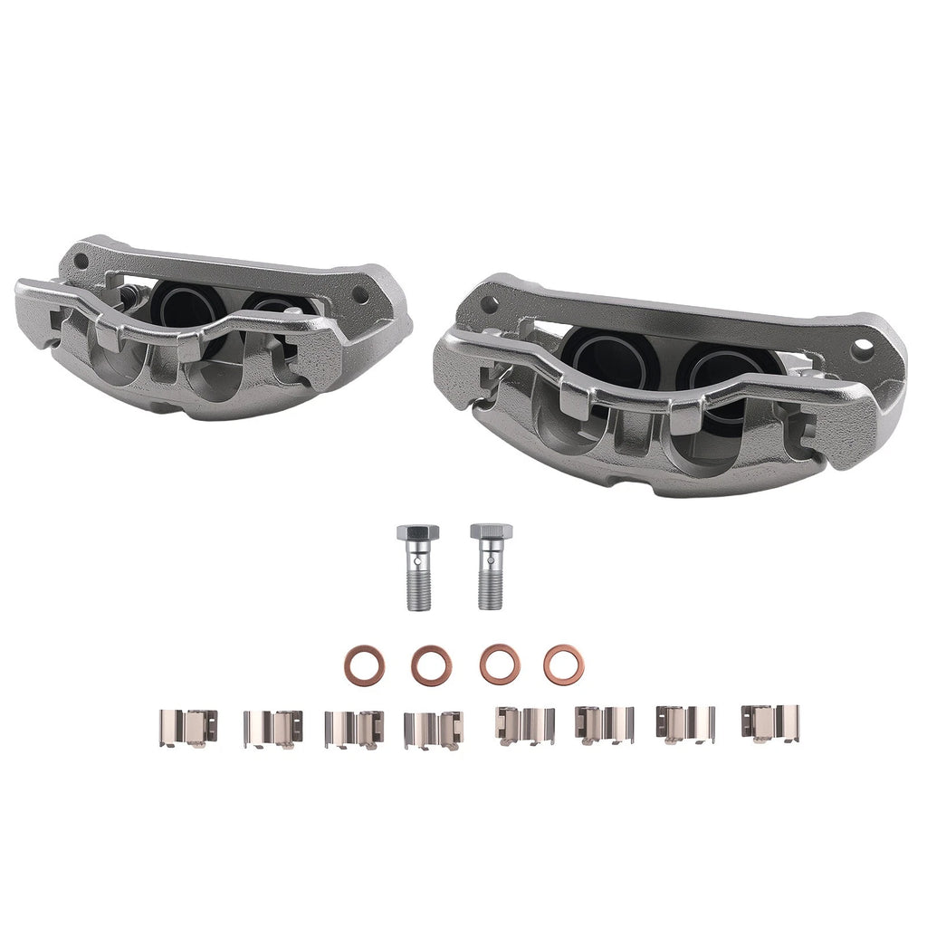 Front Brake Caliper Pair for Ford F-250 F-350 Super Duty (2013–2022)