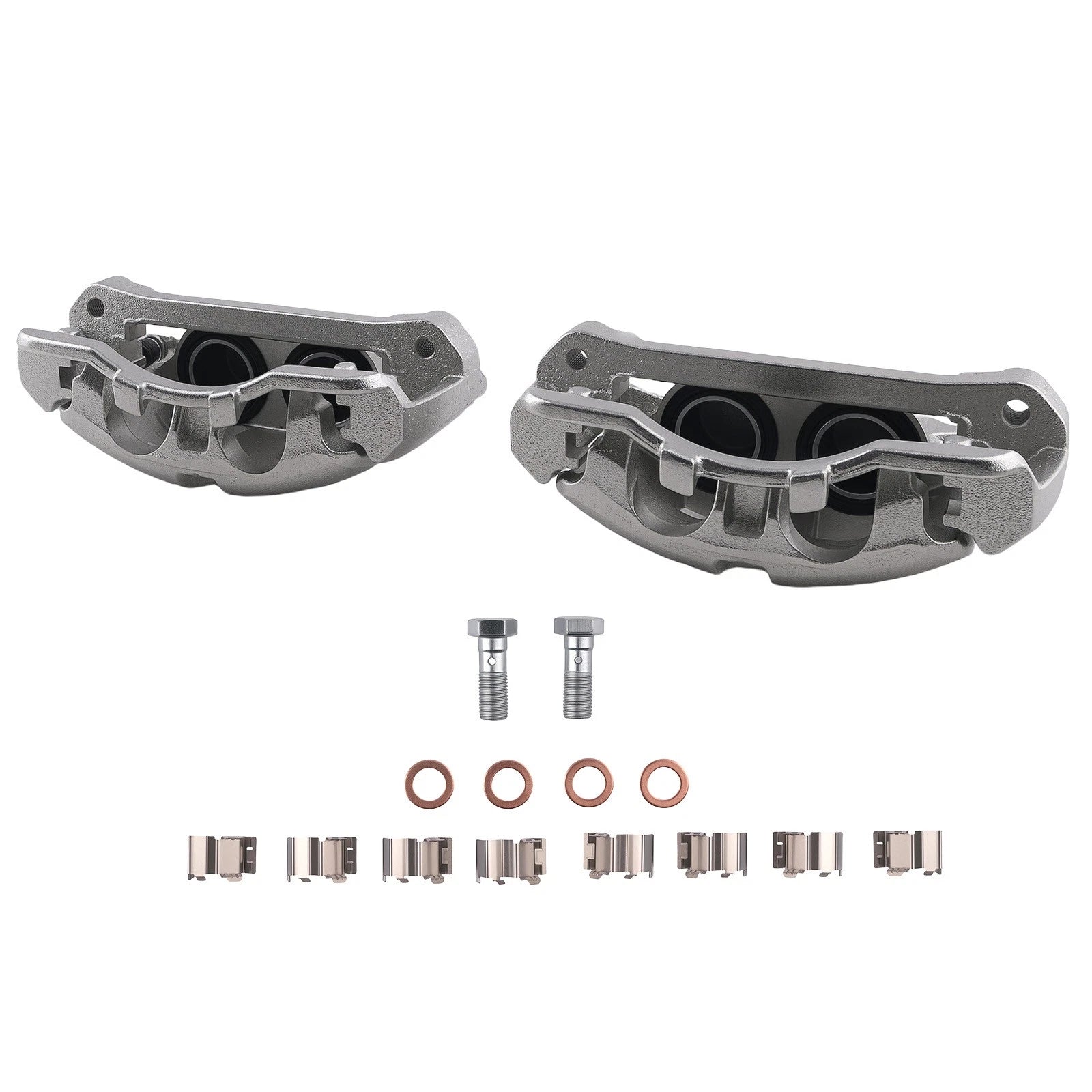 Front Brake Caliper Pair for Ford F-250 F-350 Super Duty (2013–2022)