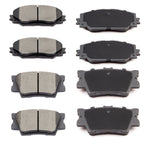 Ceramic Brake Pad Kit for Lexus HS250h, Toyota RAV4 (2011–2015)