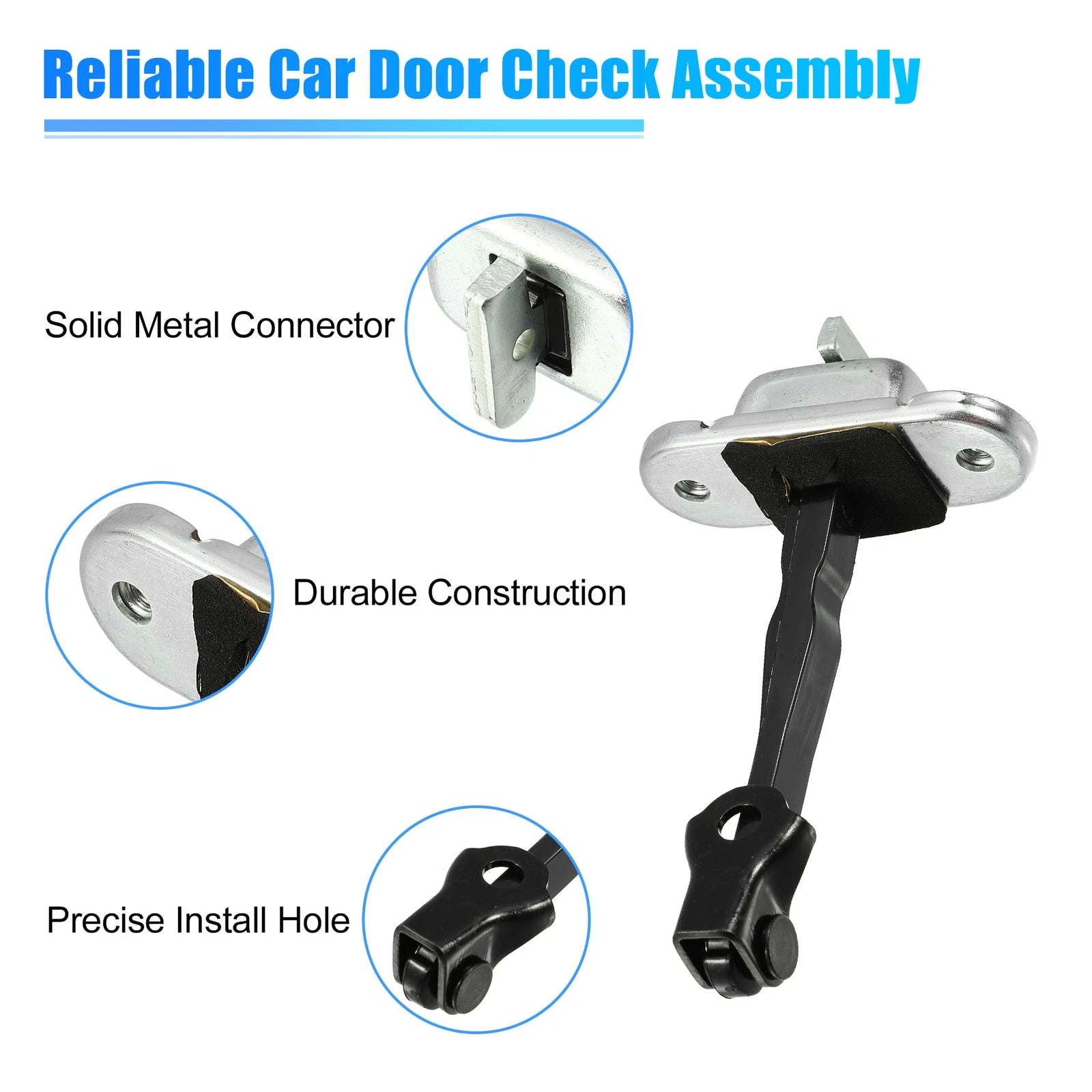 Front Left Door Hinge Check Arm Stop Strap for Kia Rio (2012–2017) No.79380-4X000