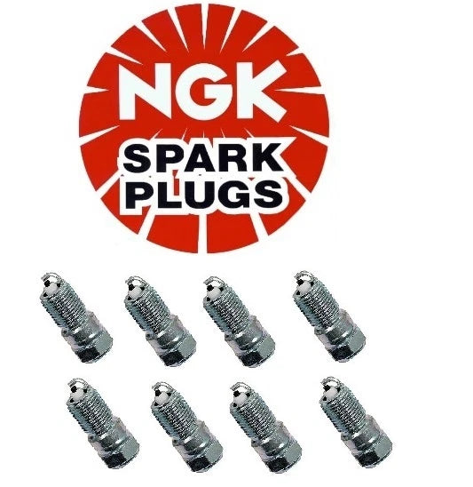 Set of 8 V-Power Copper Spark Plugs for Chevy Pontiac Ford (3951/TR55)