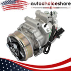 AC Compressor with Clutch for Honda Civic 1.8L, Acura ILX 2.0L (2012–2015)