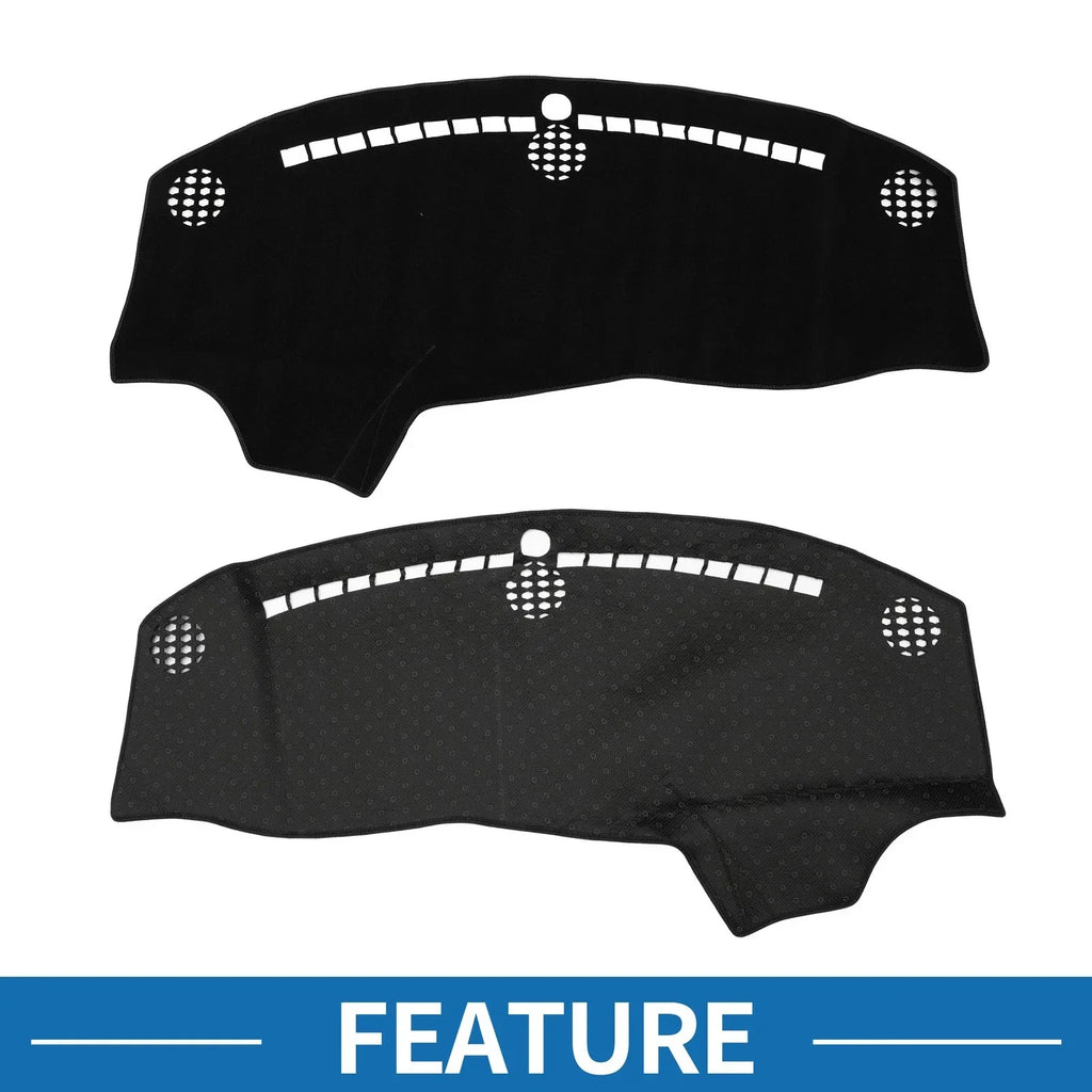 Dashboard Cover Mat for Dodge Challenger Accessories 2015-2024 Black
