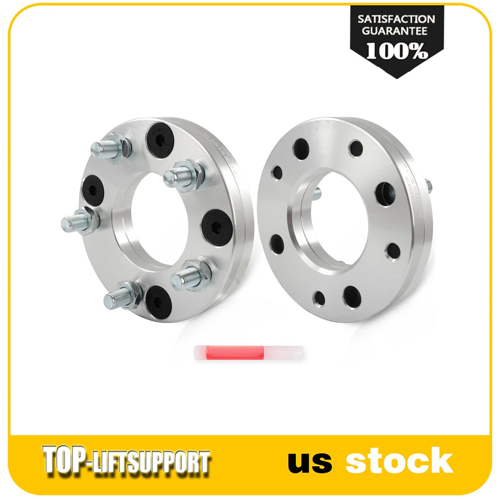 2X Wheel Adapters 4x114.3 to 5x114.3 for 4 Lug to 5 Lug Wheels