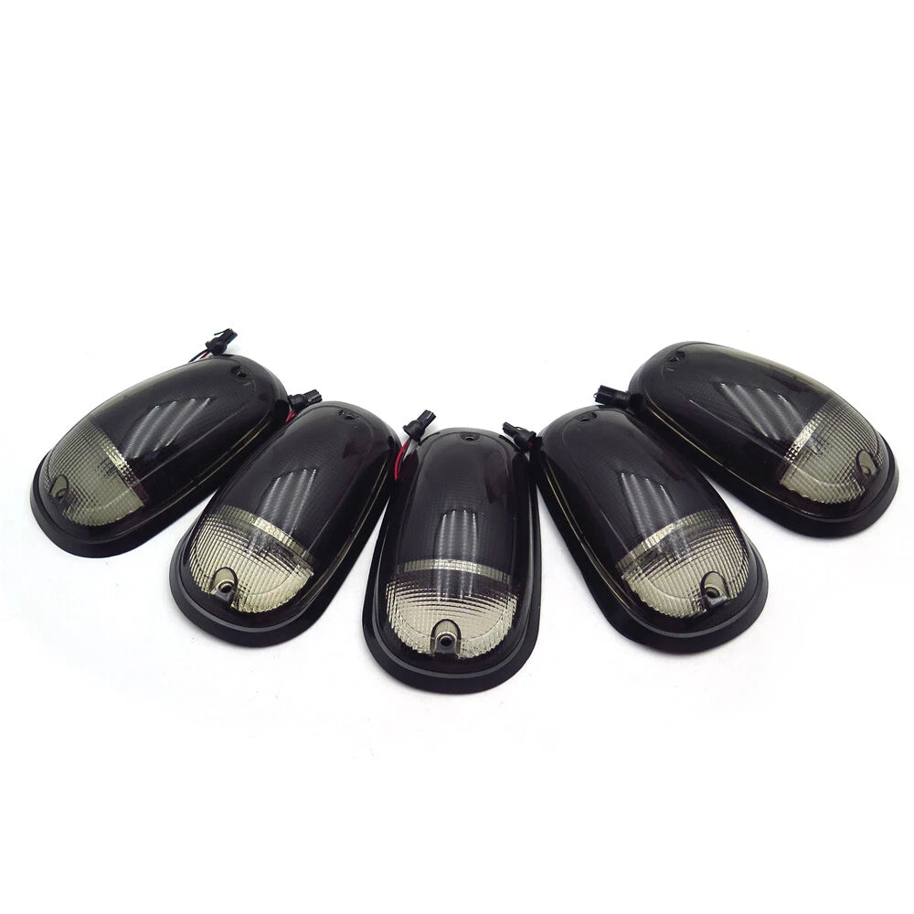 5PC Smoke Cab Roof Marker Clearance Light for Dodge RAM 2500/3500 (2003–2010)