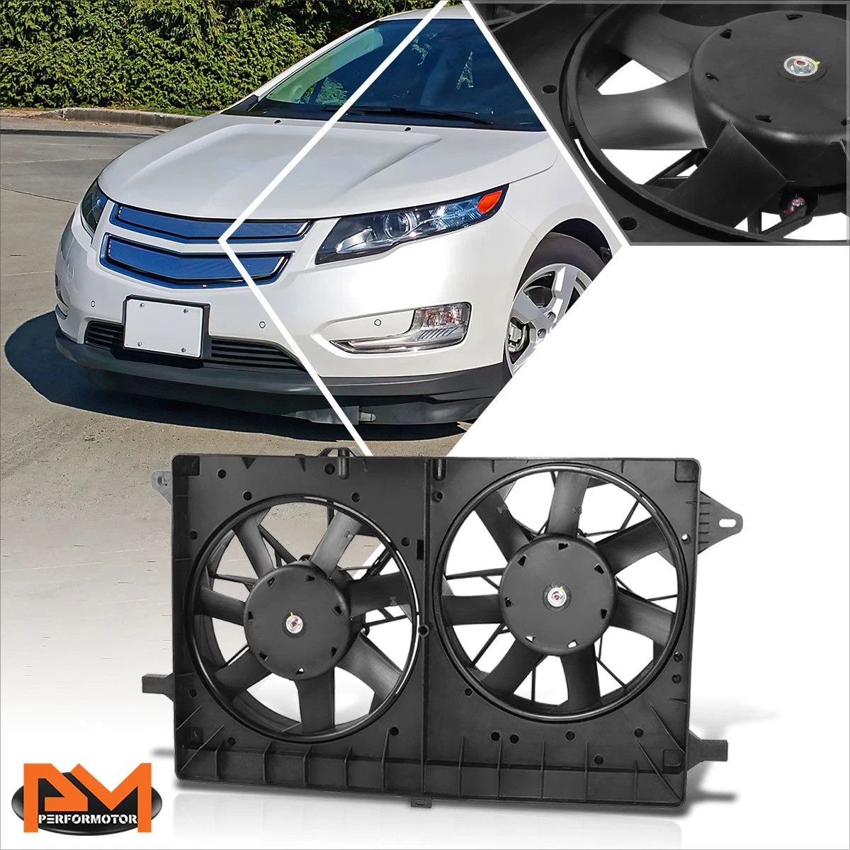 Radiator Cooling Fan Assembly for Chevy Volt (2011–2015)