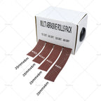 Emery Tape Cloth Abrasive Sanding Paper Set of 4 (150, 240, 320, 400 Grit)