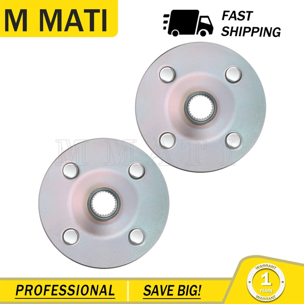 Set of 2 Rear Wheel Hubs for Yamaha Grizzly 450 YFM450 (2008–2014)