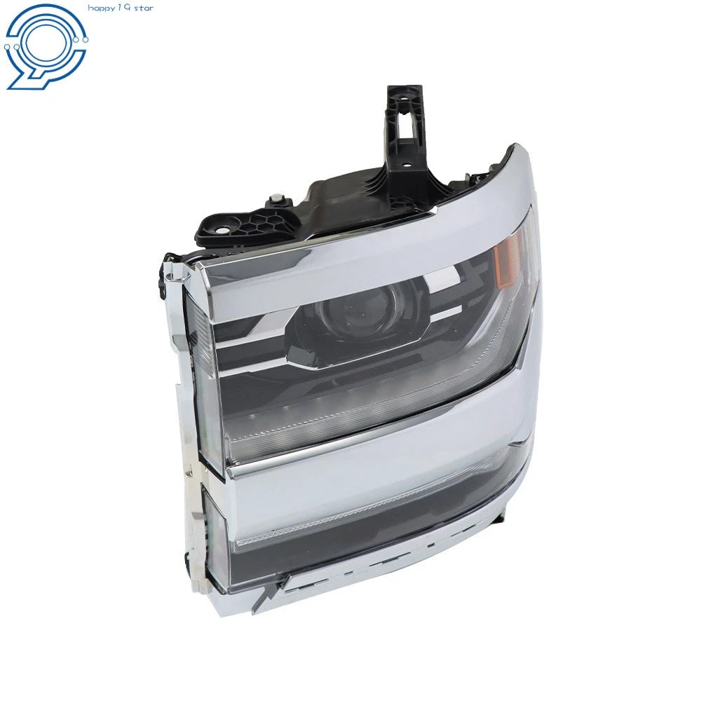 LED Headlight for Chevrolet Silverado 1500 (2016–2018) Chrome Housing LH