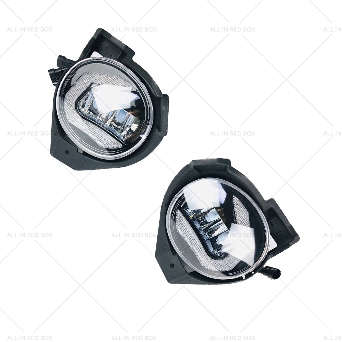Pair Front Fog Lights LED Dynamic Turn for Toyota Hilux Vigo (2011–2014)