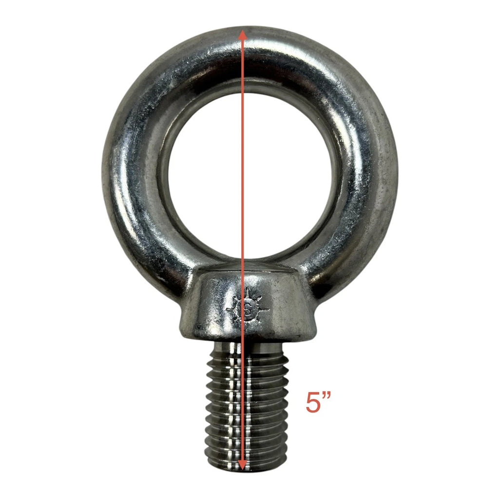 Heavy Duty Eye Bolt for Suncor (S0316-0025) 316 Stainless Steel 1'' UNC