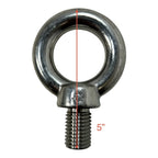 Heavy Duty Eye Bolt for Suncor (S0316-0025) 316 Stainless Steel 1'' UNC
