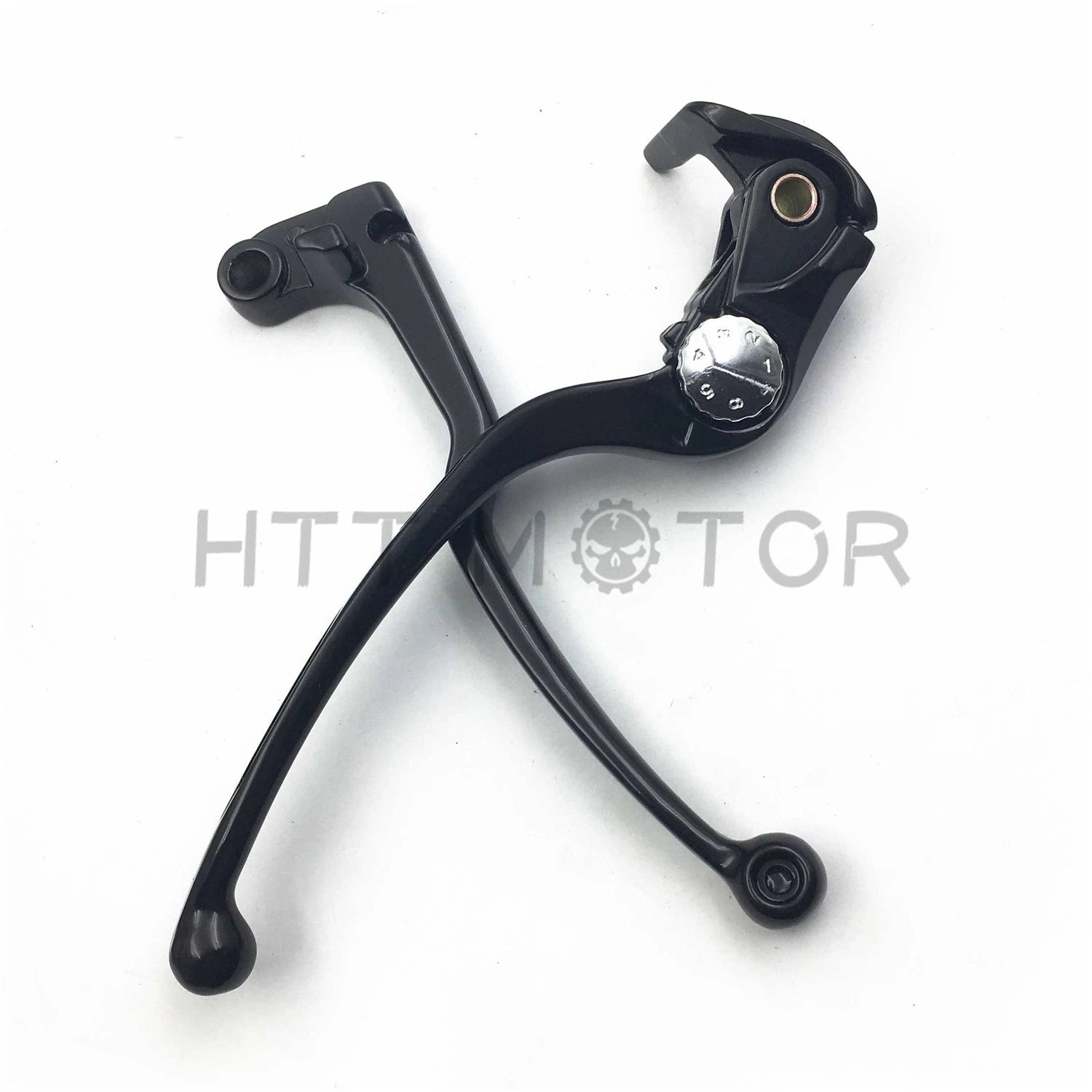 Set of 2 Black Levers for Suzuki GSXR600 GSXR750 GSXR1000 (2006–2023)