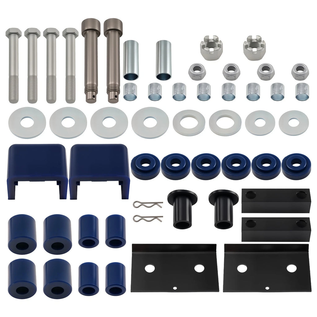 Hood Hinge Pivot Bushing Mounting Bolt Kit for Peterbilt 357 375 379 (1994–2021) 13-04391