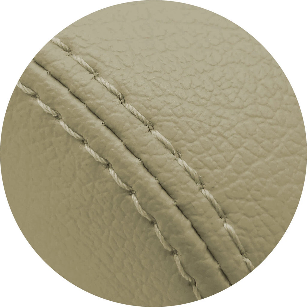 Leather Console Lid Armrest Cover for Kia Cadenza (2014–2016) Beige