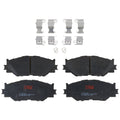 Set of 4 Disc Brake Pads for Lexus IS250 (2006–2008)