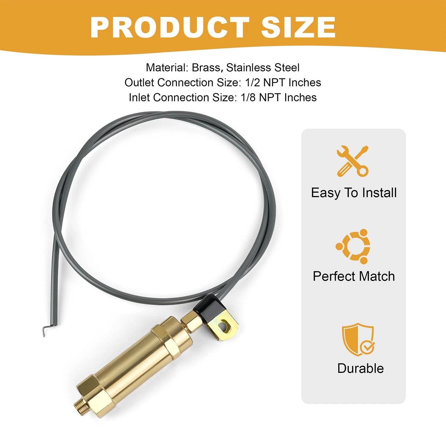Throttle Control for Gas Engines 8.5-11-14 Hp, 36'' Heavy Duty (23426687)
