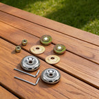 Trimmer Head Adapter Kit 4X for Handheld Lawn Mowers (47mm, 45mm)
