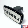 Hitch Cover Plug for GMC Denali Tow Receiver (2010–2020) Black Script