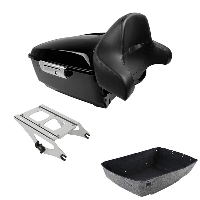 Trunk Backrest Mounting Rack for Harley Road Street Electra Glide (2014–2026)