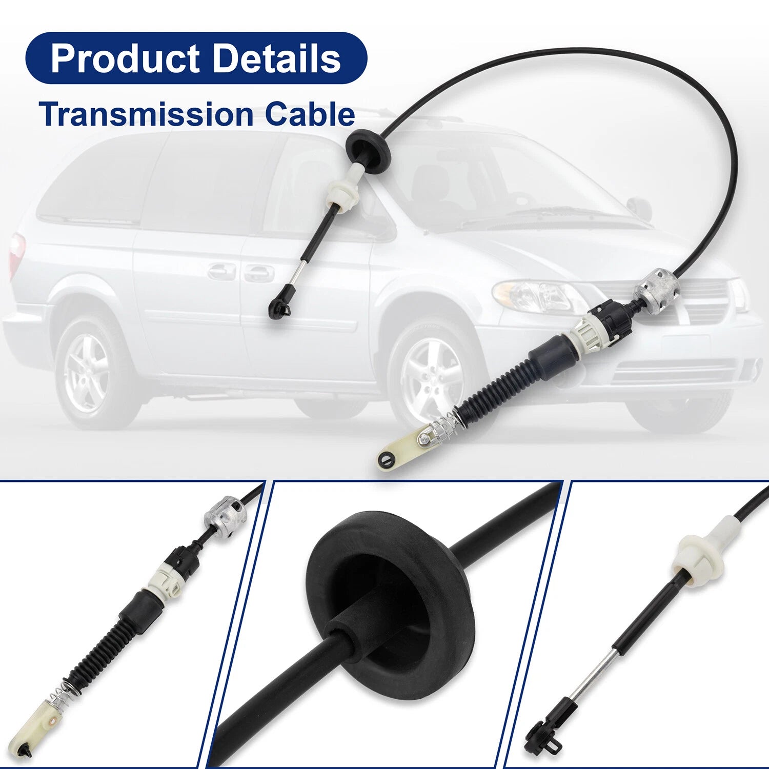 Automatic Transmission Shifter Cable 5133190AB for Dodge Caravan (2005–2007)