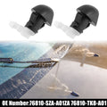 2 x Front Windshield Washer Nozzles for Honda Odyssey (2012-2013)
