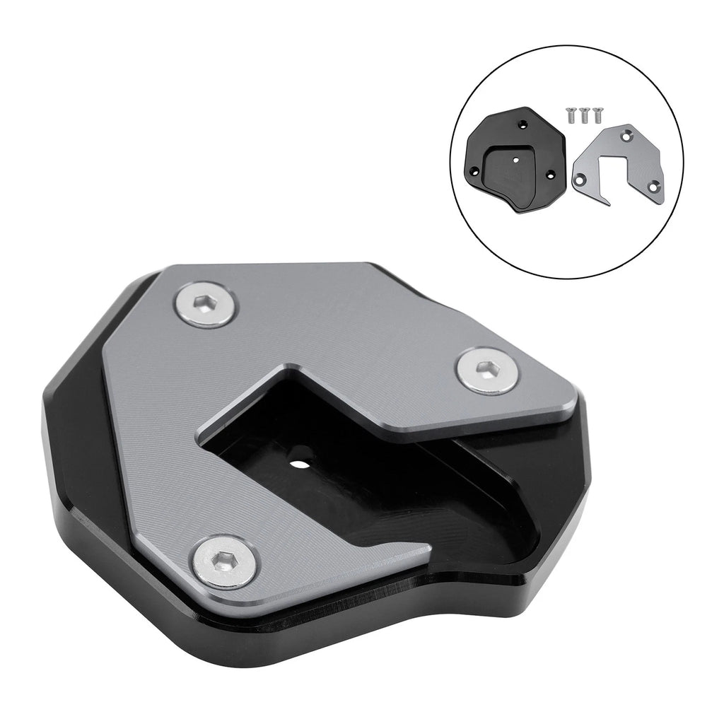 Kickstand Enlarger Plate Pad for Suzuki GSXR1300R (2008–2020) Titanium