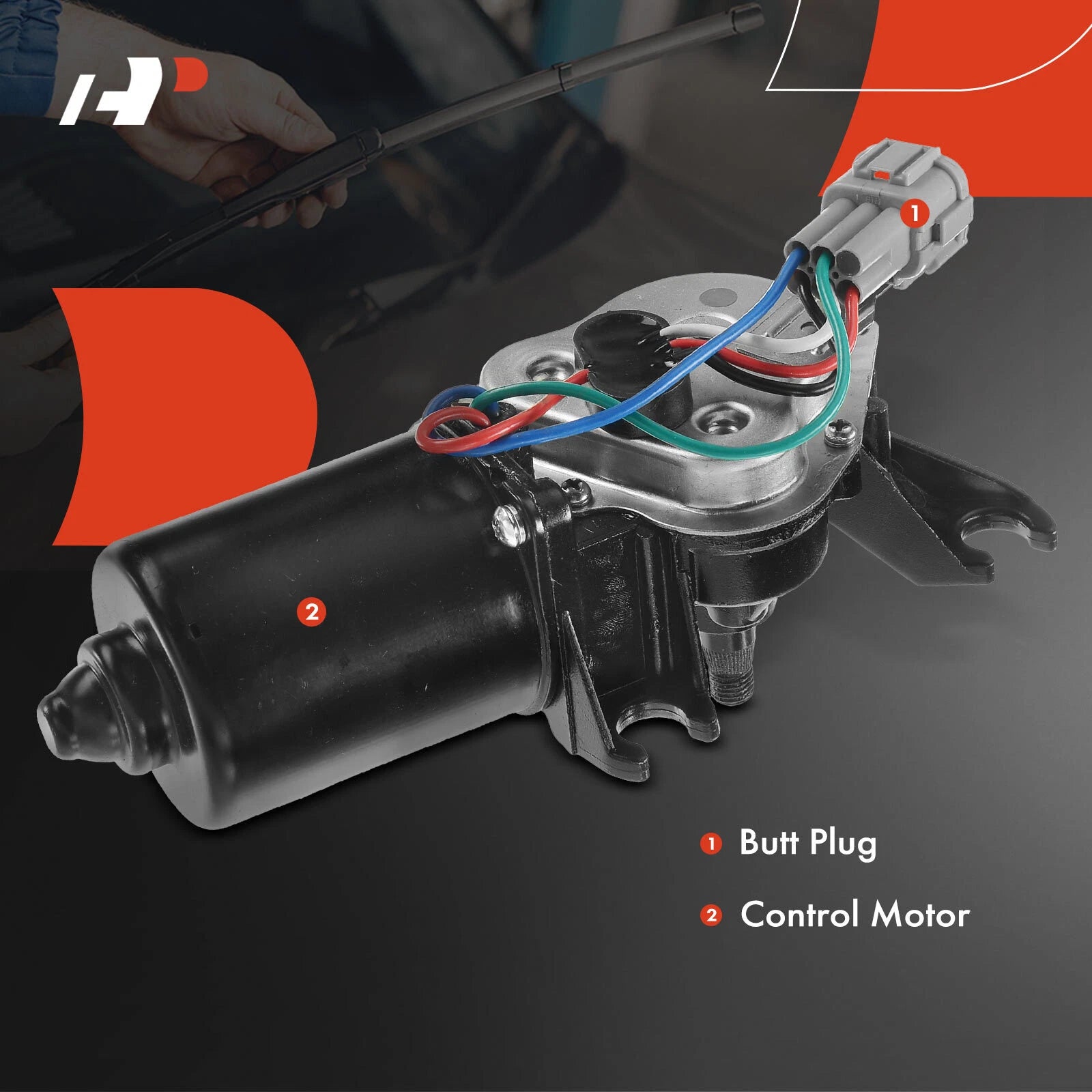 Front Windshield Wiper Motor for Nissan Pathfinder (1998-2001)