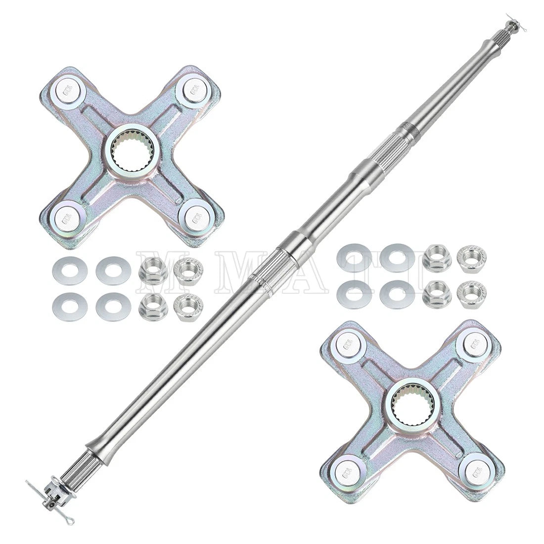 Rear Axle Shaft w/Hubs for Yamaha YFZ450 (2006–2013) 5D3-25381-00-00 95704-10500-00