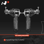 2X Tie Rod End Kit Front Outer for Honda Ridgeline Odyssey (2006-2014)