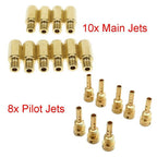 Carburetor Main Nozzle Set of 2 #150 #195 for FCR 37/39/41mm