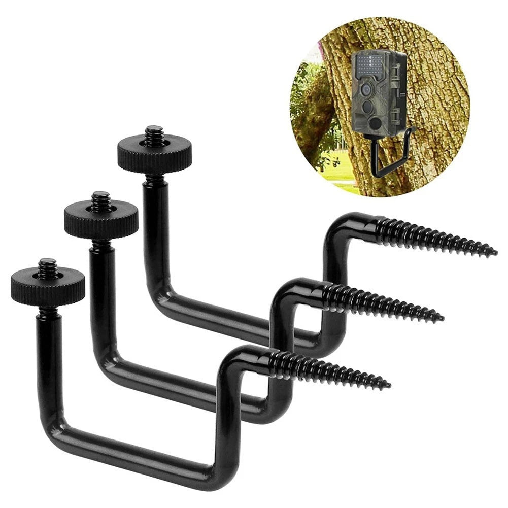 3pcs Trail Camera Tree Mount Holder 1420 Thread for Hunting Camera Support