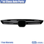 Glossy Black Sport Style Front Grille with Chrome Garnish for Honda Accord (2018–2020)