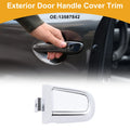Exterior Door Handle Cover Trim for Chevrolet Malibu (2016–2018) White ABS