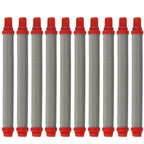 Set of 10 304 Stainless Steel 200 Mesh Filter Inserts