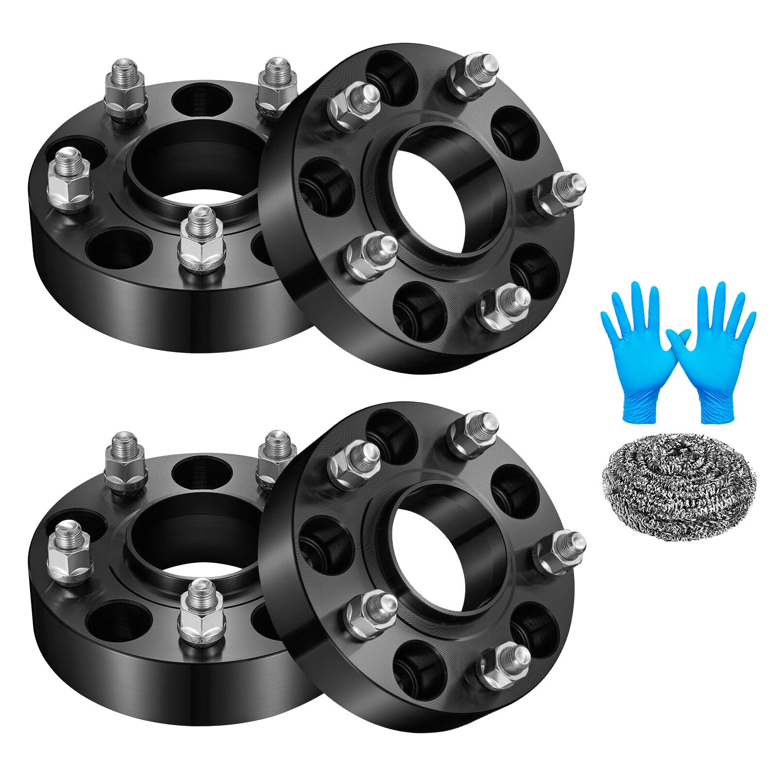4PCS Hubcentric Wheel Spacers for Jeep Wrangler JK & Grand Cherokee (2011–2017)