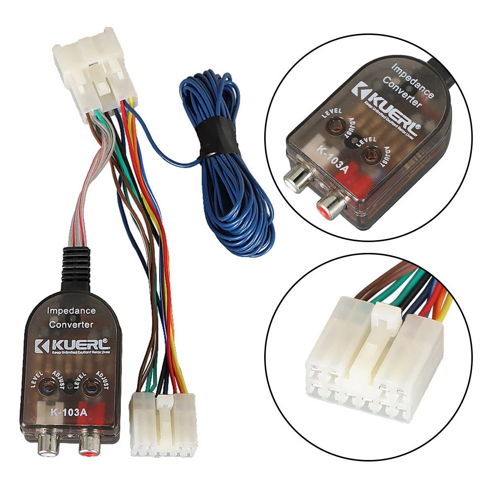 Amp Amplifier Adapter Stereo Harness for Toyota Tundra Tacoma Camry (1992–2017)