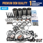 Overhaul Rebuild Kit for Isuzu 4LB1 Diesel Engine (Forklift, Excavator)